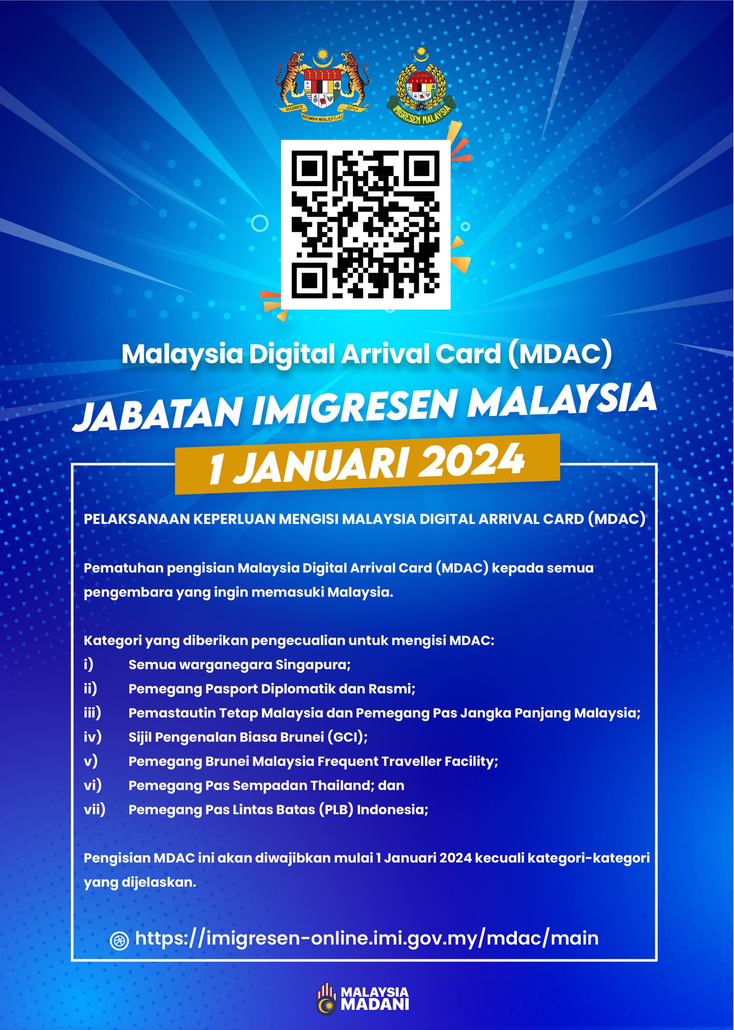 YANG HARUS KAMU TAHU TENTANG MALAYSIA DIGITAL ARRIVAL CARD