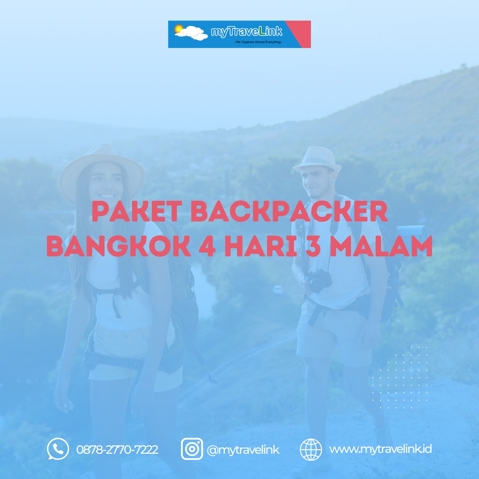 Paket Backpacker Bangkok 4 Hari 3 Malam