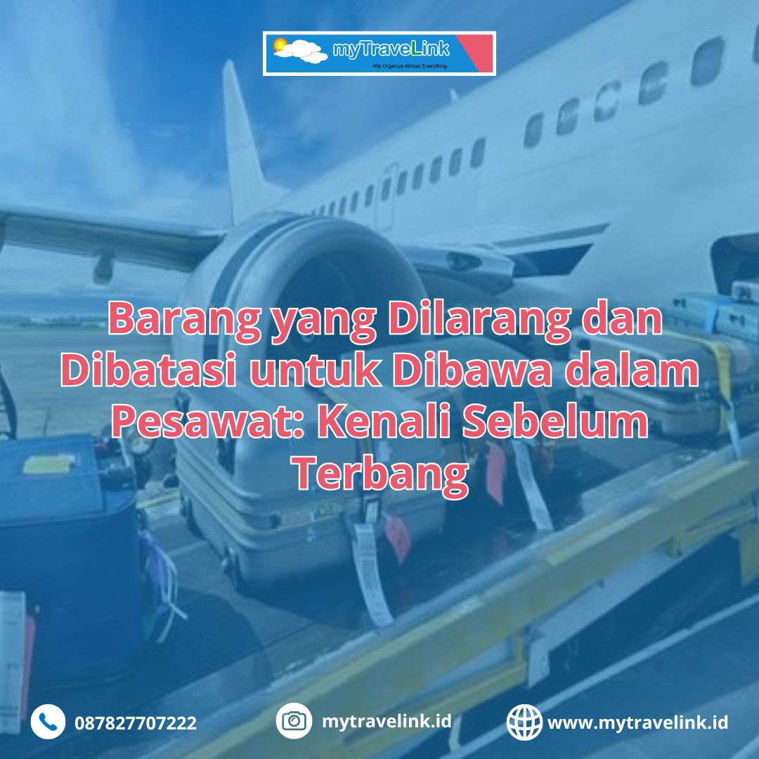 Barang yang Dilarang dan Dibatasi untuk Dibawa dalam Pesawat: Kenali Sebelum Terbang